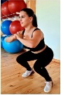 Nancy beim Bodyworkout